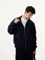 Бомбер "MADWITCH G1508 Neat Bomber Marine Blue" — изображение 4
