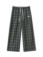 Брюки "19 Studio EM0136 Double Elastic Plaid Pants" — изображение 5