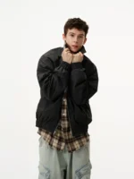 Двусторонняя куртка "MADWITCH T1608 Reversible Crop Jacket" — изображение 5