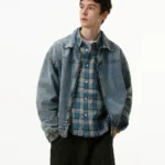 Джинсовая куртка "MADWITCH R1508 Vintage Denim Jacket"