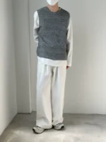 Жилет "DAZO Studio M2408 Slim Knitted Vest" — изображение 8