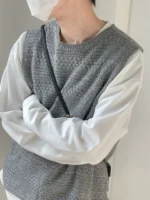 Жилет "DAZO Studio M2408 Slim Knitted Vest" — изображение 5
