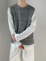 Жилет "DAZO Studio M2408 Slim Knitted Vest" — изображение 3