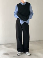 Жилет "DAZO Studio M2408 Slim Knitted Vest" — изображение 16