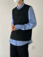 Жилет "DAZO Studio M2408 Slim Knitted Vest" — изображение 14