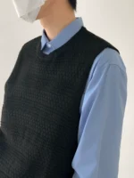 Жилет "DAZO Studio M2408 Slim Knitted Vest" — изображение 4