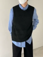 Жилет "DAZO Studio M2408 Slim Knitted Vest" — изображение 12