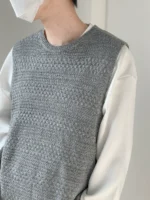 Жилет "DAZO Studio M2408 Slim Knitted Vest" — изображение 11