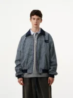 Куртка "MADWITCH V1608 Contrast Pattern Jacket"