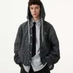 Рубашка "MADWITCH U1608 Cropped Hooded Shirt"