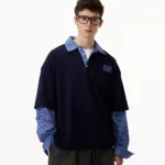Свитшот "MADWITCH L1608 Combo Polo Sweatshirt"