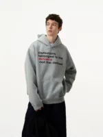 Худи "MADWITCH W1508 Typography Hoodie"