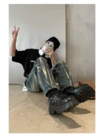 Ботинки "HANQIAORIJI Le Series Boots" — изображение 12