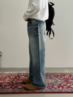 Джинсы "19 Studio Wrinkled Elements Jeans" — изображение 8