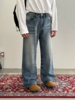 Джинсы "19 Studio Wrinkled Elements Jeans" — изображение 2