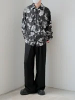 Рубашка "DAZO Studio Floating Flowers Shirt" — изображение 5