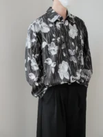 Рубашка "DAZO Studio Floating Flowers Shirt" — изображение 4