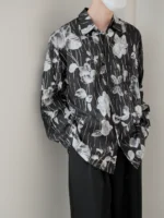 Рубашка "DAZO Studio Floating Flowers Shirt" — изображение 3