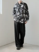 Рубашка "DAZO Studio Floating Flowers Shirt" — изображение 7
