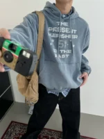 Худи "19 Studio Present Print Hoodie" — изображение 4