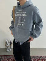 Худи "19 Studio Present Print Hoodie" — изображение 3