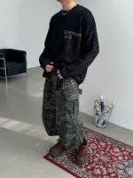 Свитер "19 Studio Memories Inscription Sweater" — изображение 13