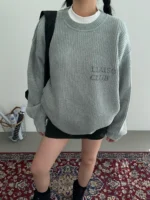 Свитер "19 Studio Memories Inscription Sweater" — изображение 4
