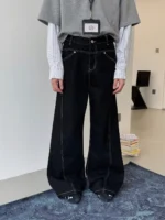 Джинсы "19 Studio Contrast Stitch Jeans" — изображение 3