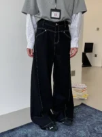 Джинсы "19 Studio Contrast Stitch Jeans" — изображение 4