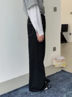 Джинсы "19 Studio Contrast Stitch Jeans" — изображение 6