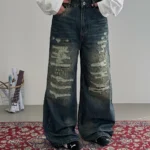 Джинсы "19 Studio Ripped Surface Jeans"