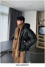 Бомбер "Hualun Detachable Hood Bomber" — изображение 14
