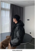 Бомбер "Hualun Detachable Hood Bomber" — изображение 15