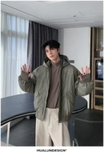 Бомбер "Hualun Detachable Hood Bomber" — изображение 7