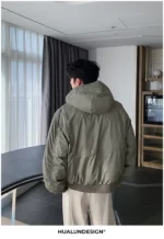 Бомбер "Hualun Detachable Hood Bomber" — изображение 9