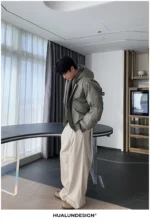 Бомбер "Hualun Detachable Hood Bomber" — изображение 11