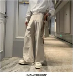 Брюки "Hualun Fold Wide Pants" — изображение 12