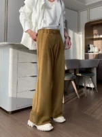 Брюки "Hualun Fold Wide Pants" — изображение 3