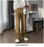 Брюки "Hualun Fold Wide Pants" — изображение 5