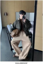 Брюки "Hualun Casual Wide Pants" — изображение 10