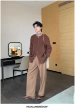 Кардиган "Hualun Different Button Cardigan" — изображение 18