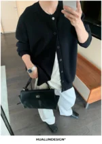 Кардиган "Hualun Different Button Cardigan" — изображение 23