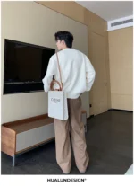 Кардиган "Hualun V-Neck Soft Cardigan" — изображение 16