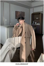 Пальто "Hualun Complex Cut Coat" — изображение 8
