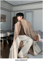 Пальто "Hualun Complex Cut Coat" — изображение 9