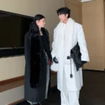 Пальто "Hualun Fur Long Collar Coat"