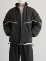 Пуховик "DAZO Studio Contrast Line Cotton Down Jacket" — изображение 6