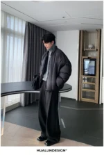 Пуховик "Hualun Warm Quilted Cotton Down Jacket" — изображение 13