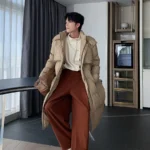 Пуховик "Hualun Wide Quilted Duck Down Jacket"