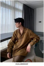 Рубашка "Hualun Different Color Detail Shirt" — изображение 20